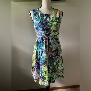 Zara Women’s Basic Floral Midi Dress Size M